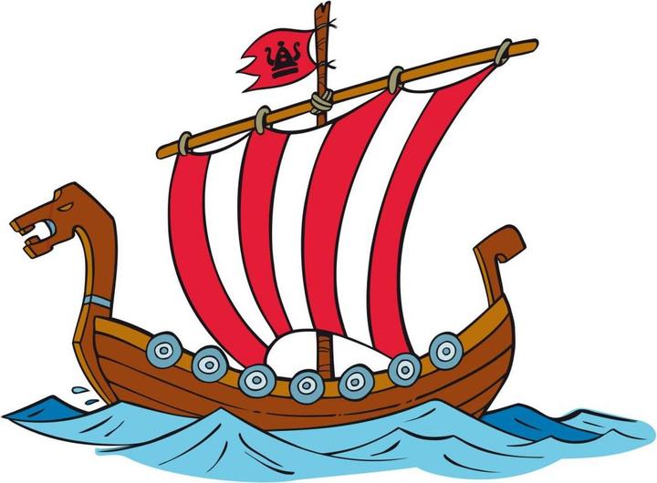 Image du produit Wickie Bateau viking 1 (73 x 100 cm)