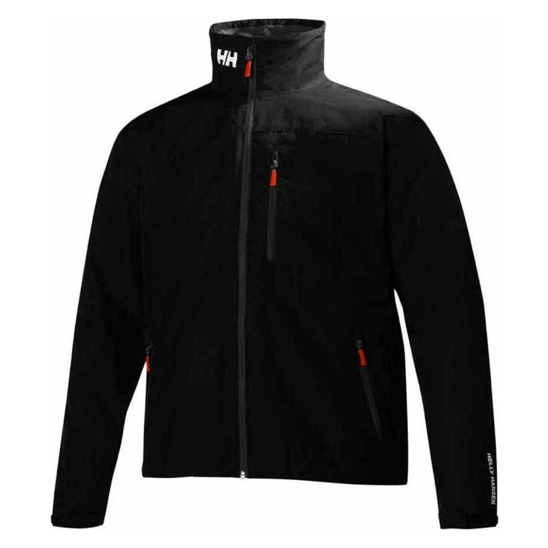 Helly Hansen, Herren, Regenjacken, Crew Jacket, Schwarz, (S)