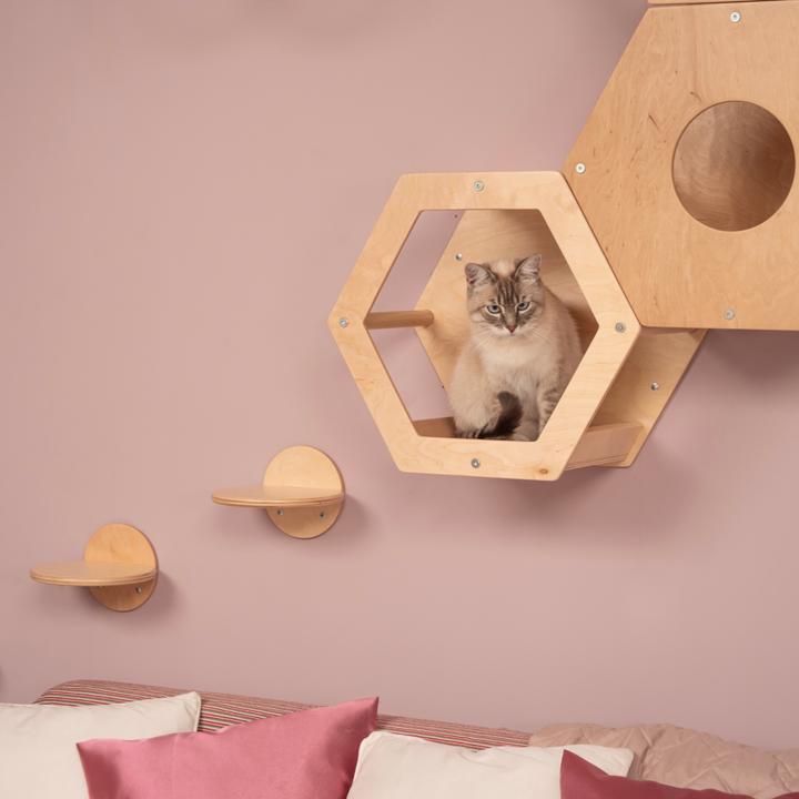 Produktbild Wowhelperco Kletterwand für Katzen (Natur)