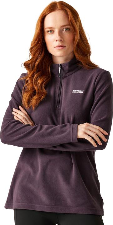 Actual product image Regatta Great Outdoors Womens/Ladies Sweetheart 1/4 Zip Fleece Top (36)