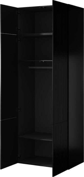 Actual product image Cama Wardrobe PAFOS 2D BASE 90x55.5x45 Black matt (90 x 55.50 x 45 cm)