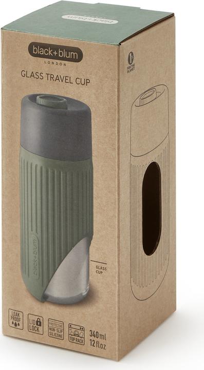 Actual product image Black + Blum Travel Cup Glass (0.34 l)