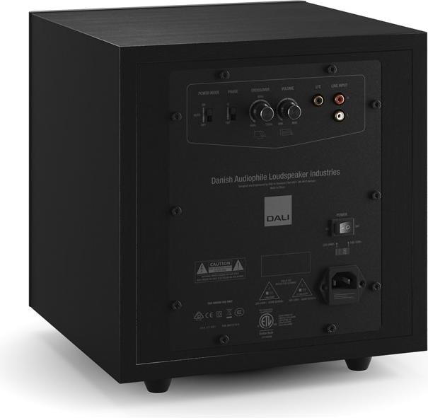 Actual product image Dali 220173 Sub E9 F Satin Black (1 pcs., 220 W)