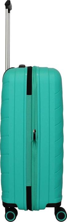 Actual product image Travelite Burano 4 Rollen Kofferset 3-teilig mit Dehnfalte (207 l)