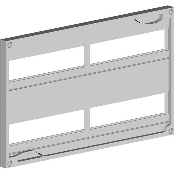 Siemens, Verteilerschrank Zubehör, Feldabdeckung 8GK9602-2KK11 mit Ausschnitt 2-Reihen