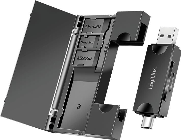 Produktbild LogiLink CR0049 (USB-C 3.2 Gen 1)