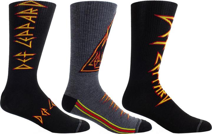 Produktbild Def Leppard Socken (3erPack) (3er Pack, 40 - 45)