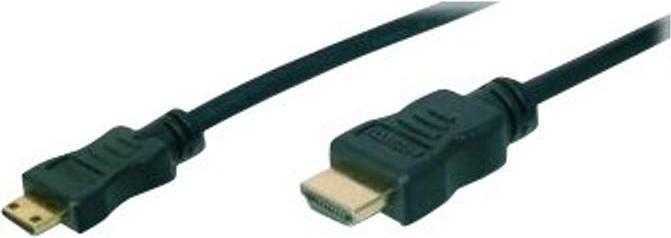 Actual product image Digitus mini HDMI (Typ C) — HDMI (Typ A) (2 m, HDMI, 1.4)