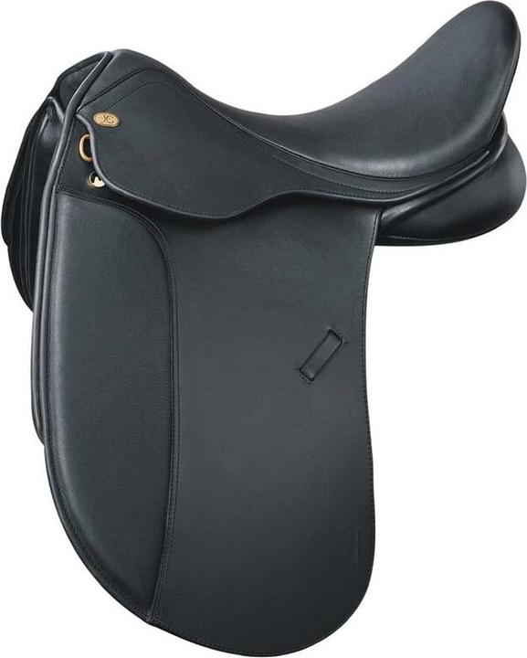Actual product image Jorge Canaves dressage saddle for horses 17'5
