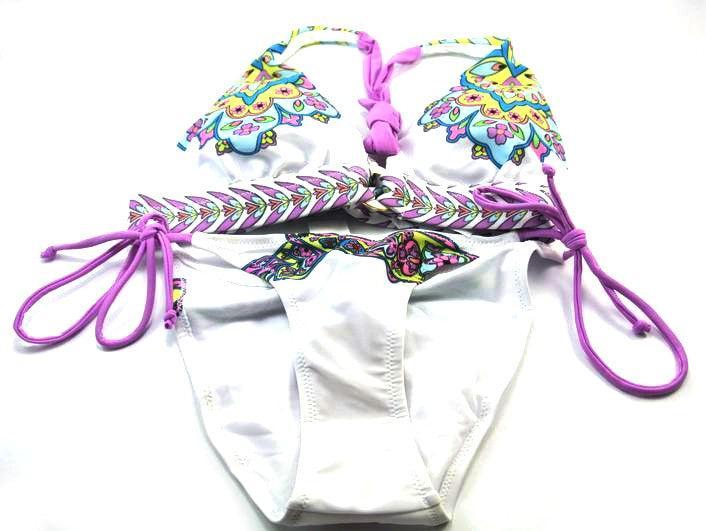 Produktbild Hermex Bikini Victoria Farbig Blumenmuster / Grösse L (L)