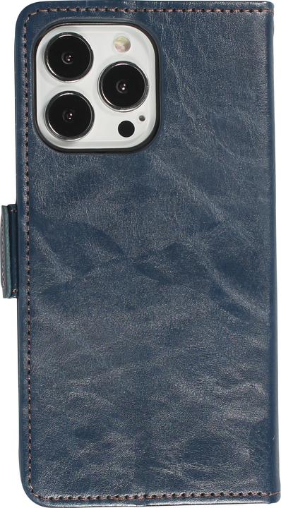 Immagine prodotto PhoneLook Etui cuir Flip Wallet en cuir véritable avec stripe design et compartiment à cartes (Apple iPhone 13 Pro Max)