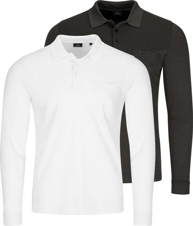 Actual product image Ragman 2er Pack Basic Poloshirt (S)