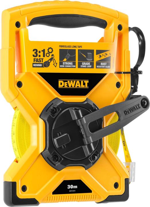 Actual product image DeWalt Frame Tape Measure Fibreglass 30m (30 m)
