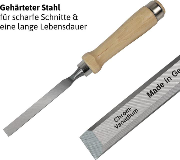 Actual product image Dönges Chisel with wooden handle, 12 mm (12 mm)