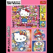 Produktbild Trefl Puzzle 2 x 200 - Hello Kitty (200 Teil)