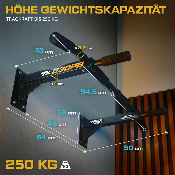 Immagine prodotto Trex Sport Klimmzugstange TX-030PB