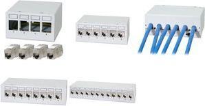 Image du produit LogiLink Patch Panel 8 Port mit 8 Cat.6A Keystone Modulen