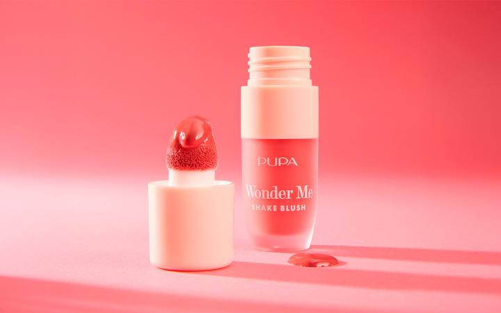 Actual product image Pupa Milano Wonder Me Shake Blush 004 Sex On The Beach 5.5ml (004)