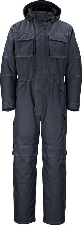 Mascot unisex high visibility jacket Kiama yellow, black-blue size L (4XL)