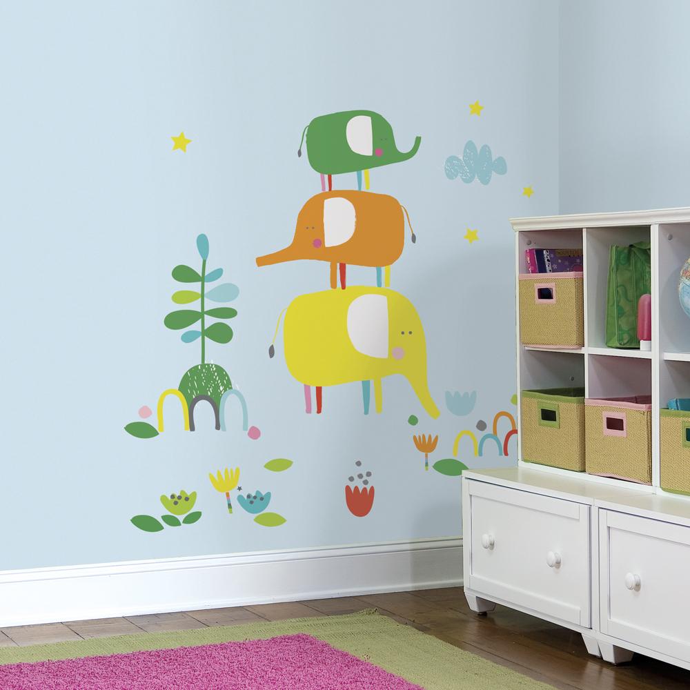 Thumbnail - Roommates, Wandtattoo, RM - Zutano Elefantasia