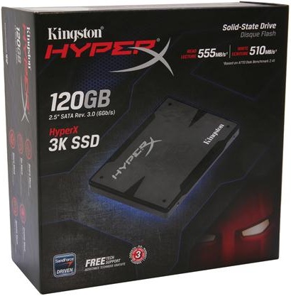 Actual product image HyperX 3k SSD (120 GB, 2.5")