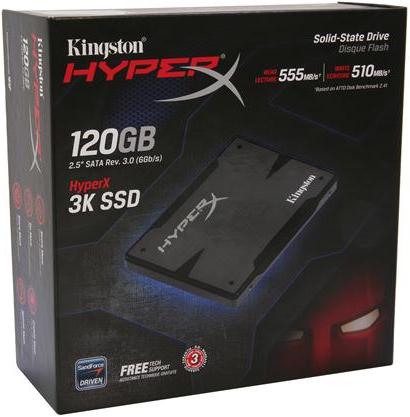 Immagine prodotto HyperX SSD Da 3k (120 GB, 2.5")