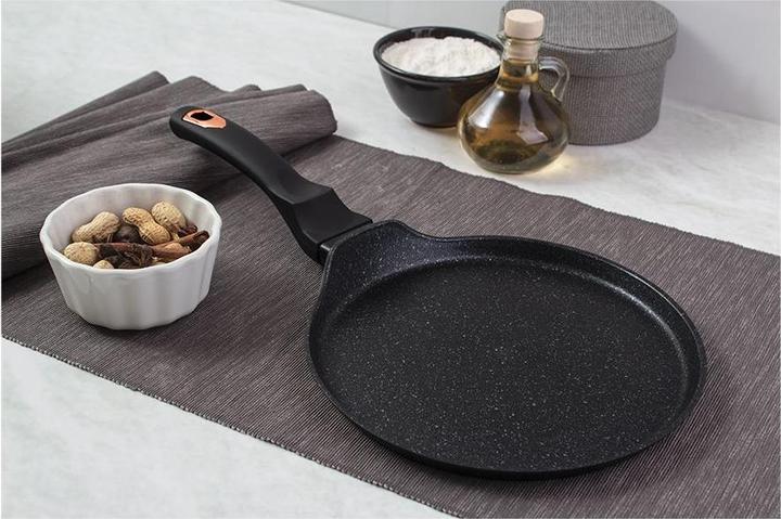 Produktbild BerlingerHaus GRANITE BAKER 25cm Black ROSE BH-1639 (25 cm, Pfannenset + Topfset, Aluminium)