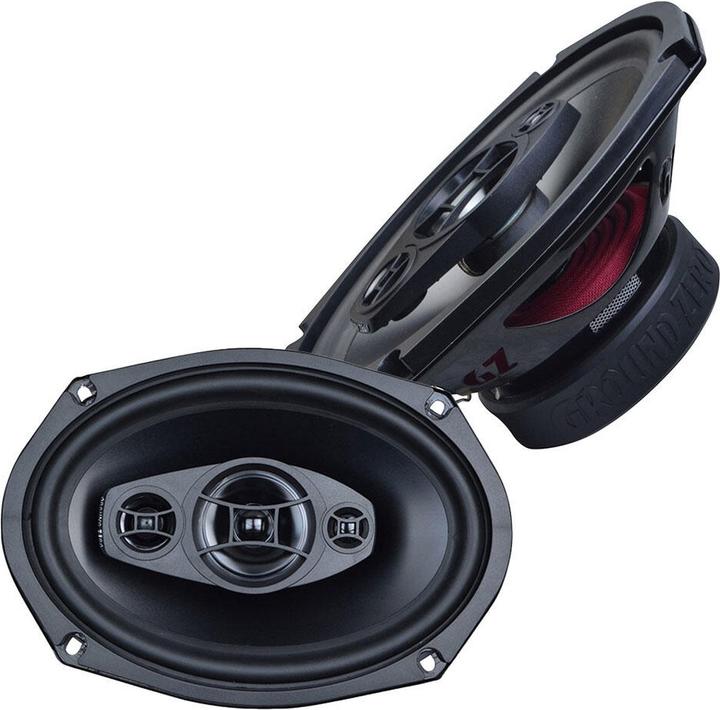 Image du produit Ground Zero GZRF 69SQX - Coaxiale speaker 2X 130 Watt RMS Vermogen - Radioactive-serie (6 x 9")