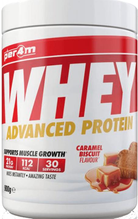 Actual product image Per4m Whey Advanced Protein (Caramel Biscuit, 1 pcs., 1069 g)