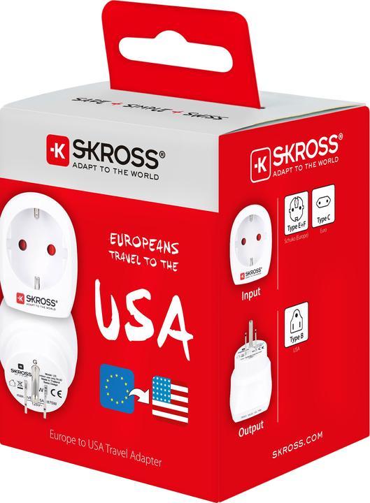 Actual product image Skross Europe to USA