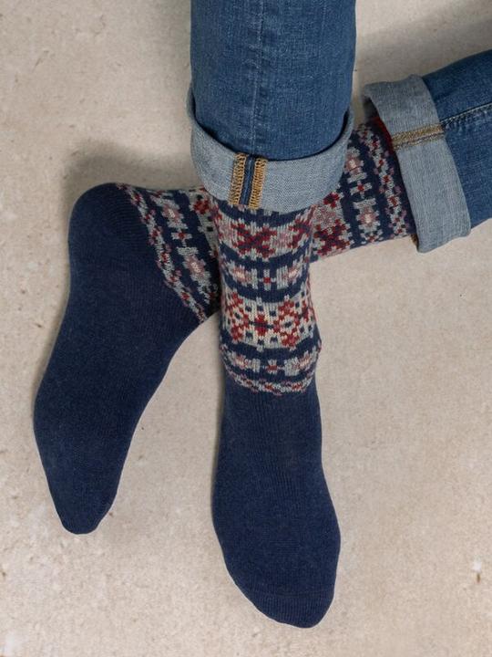 Produktbild Bleuforêt Wolle Kaschmir Socken (39 - 42)