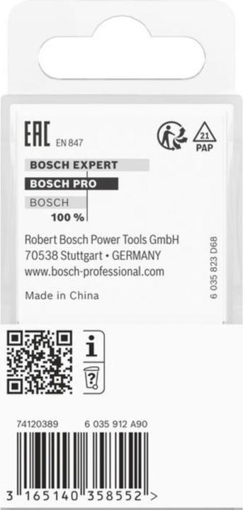 Produktbild Bosch Professional Zubehör Kantenformfräser B, 8 mm, R1 4 mm, B 8 mm, L 12,4 mm, G 54 mm
