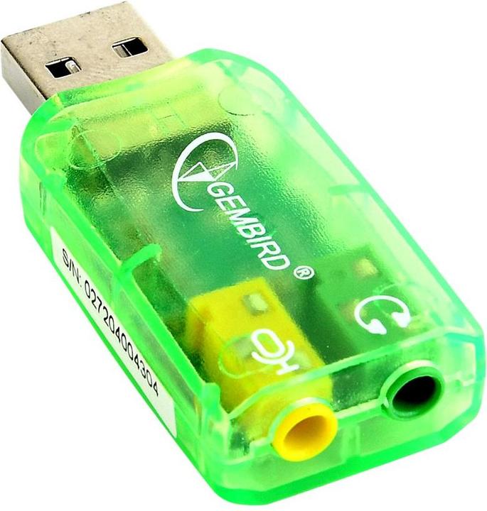 Gembird CARTE SON USB EXT. VIRTUS/SC-USB-01 - Carte son (USB)