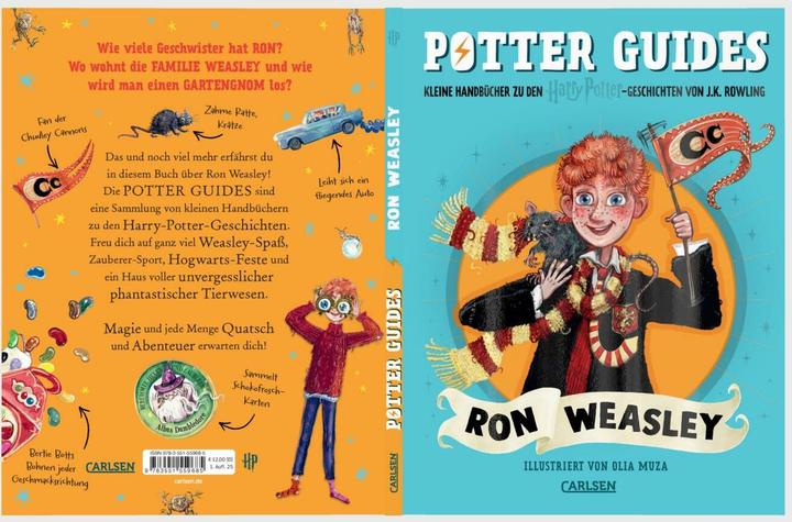 Produktbild Potter Guides: Ron Weasley (Deutsch, Olia Muza, J.K. Rowling, Klaus Fritz, Anja Hansen-Schmidt, 2025)