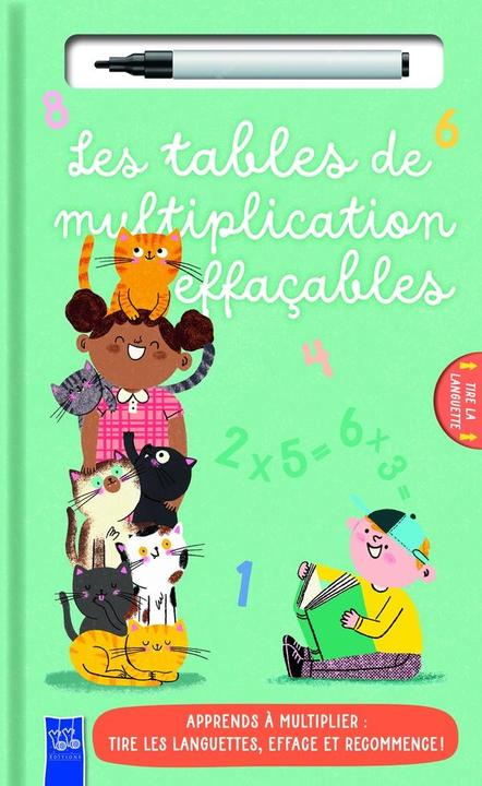 Produktbild Les tables de multiplication effaçables (Französisch)