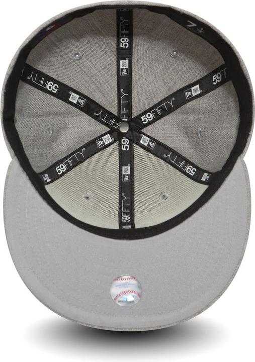 Produktbild New Era 59Fifty Cap - HEATHER New York Yankees grau - 7 3/4