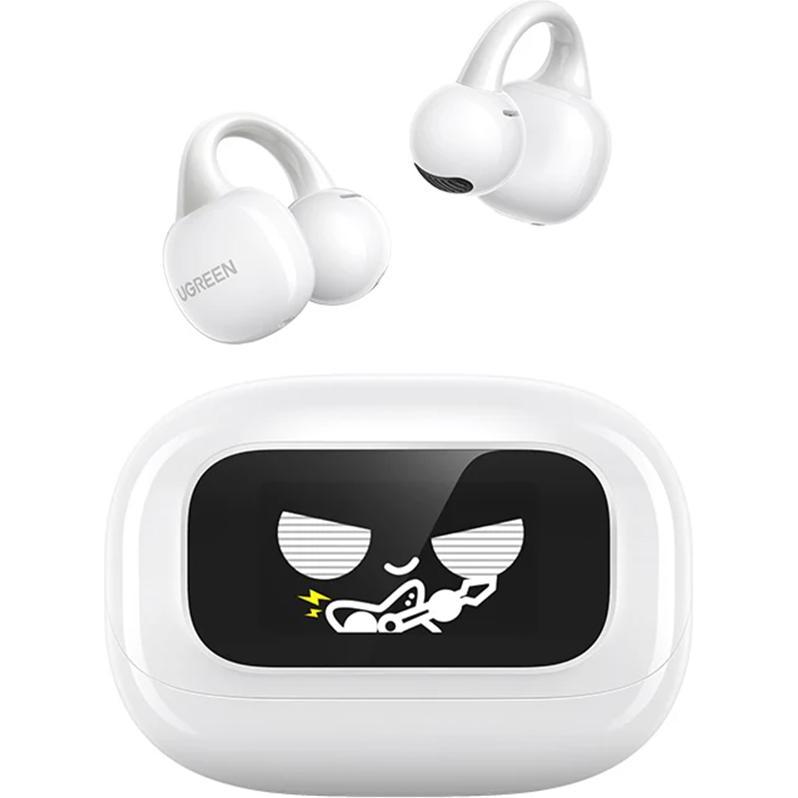 Ugreen S6 ClipBuds Magic WS208, bianco (ANC, Senza fili), Cuffie, Bianco