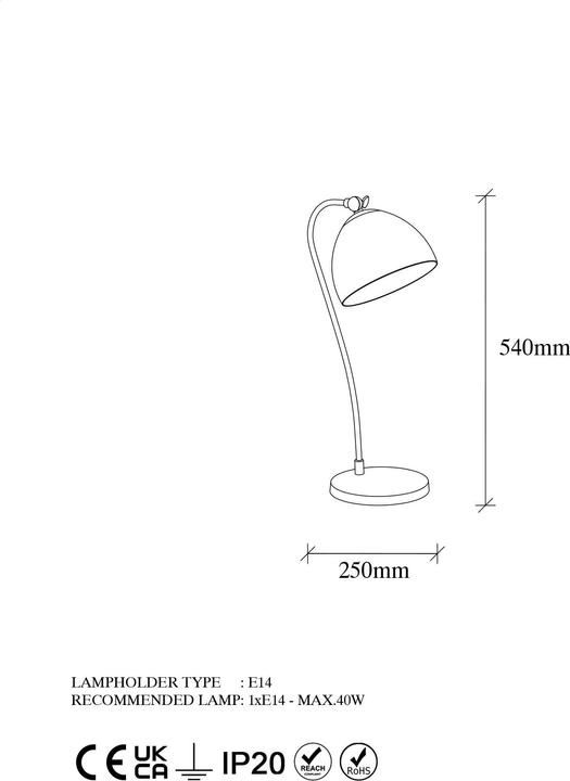 Produktbild Hanah Home Aniya (E14)