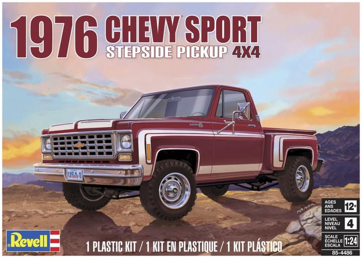 Revell 76 Chevy Sports Stepside Pickup