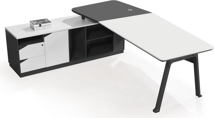 Jet-Line Schreibtisch CAROLINA links