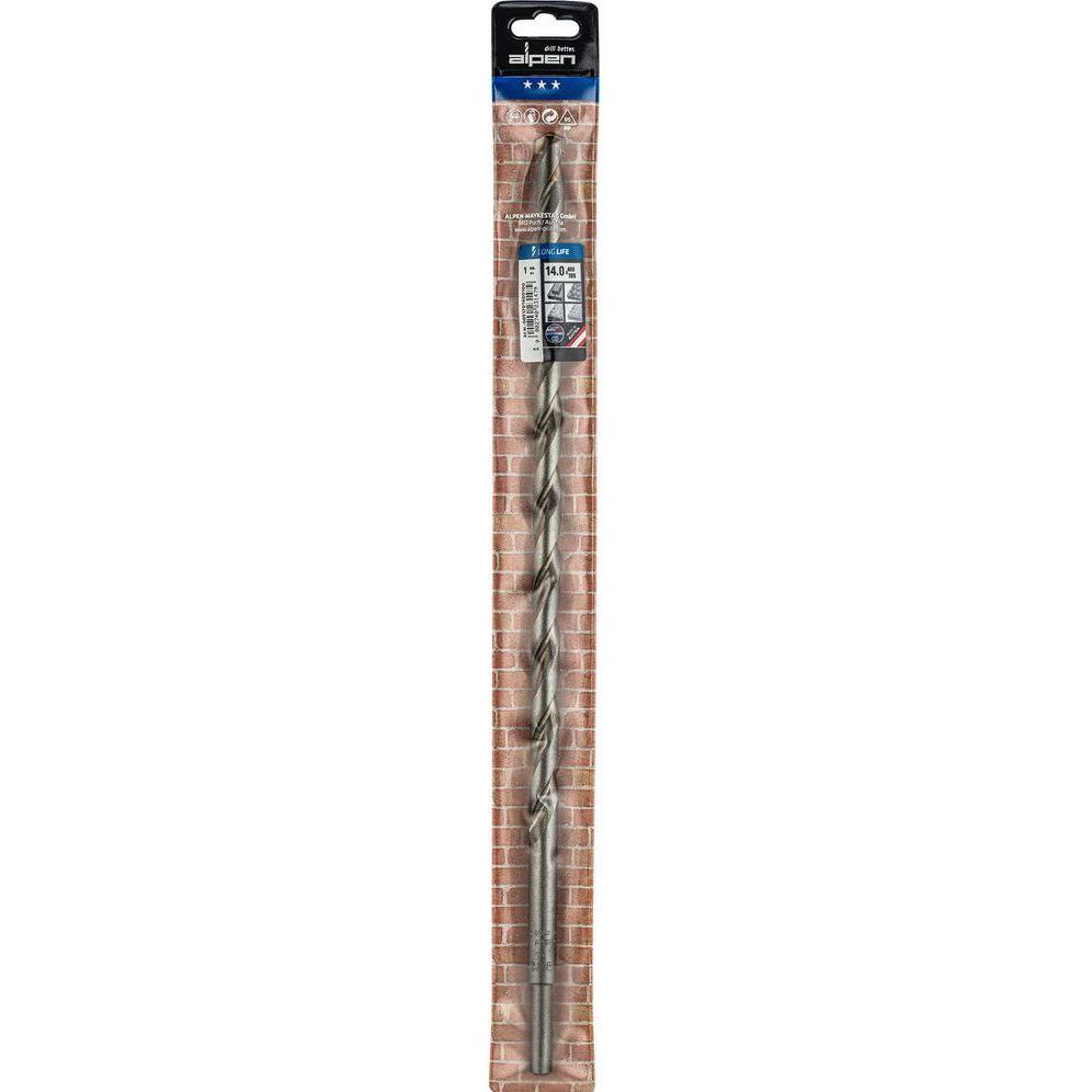 Alpen, Bohrereinsatz, HM-Steinbohrer LONG-LIFE (14 Millimeter)