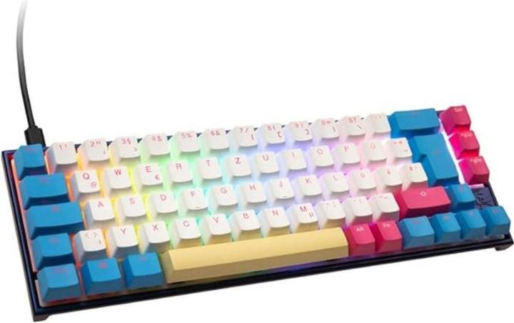 Actual product image Ducky Mecha SF Limited Dawn Edition, RGB LED - MX-Black (DE, Cable)