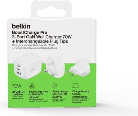 Immagine prodotto Belkin Boostcharge 70 W USB-C Ladegert (70 W)