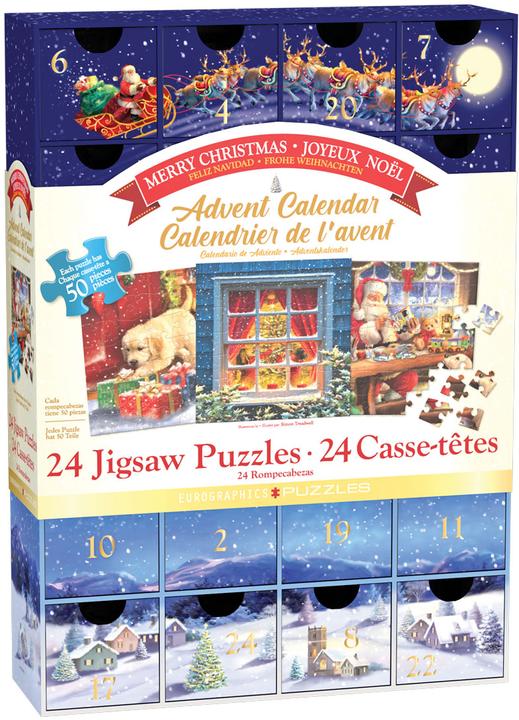 Eurographics Puzzle Adventkalender - Frohe Weihnachten