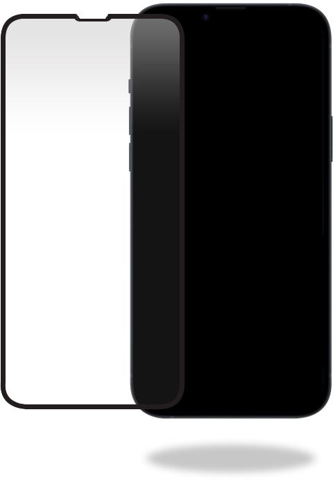 Produktbild Mobilize Schwarzer Rahmen Glas (1 Stück, Apple iPhone 15 Plus)