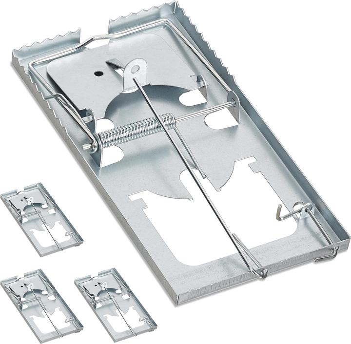 Actual product image Relaxdays Rat Trap, Pack of 4