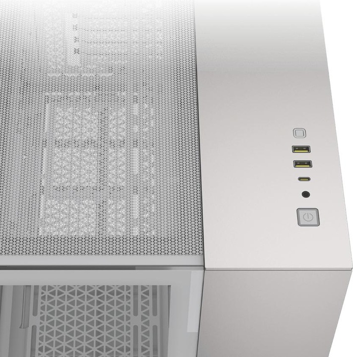 Produktbild Corsair 2500X (wei?/aluminium, Tempered Glass x 2) (ATX, mATX, Mini-ITX)