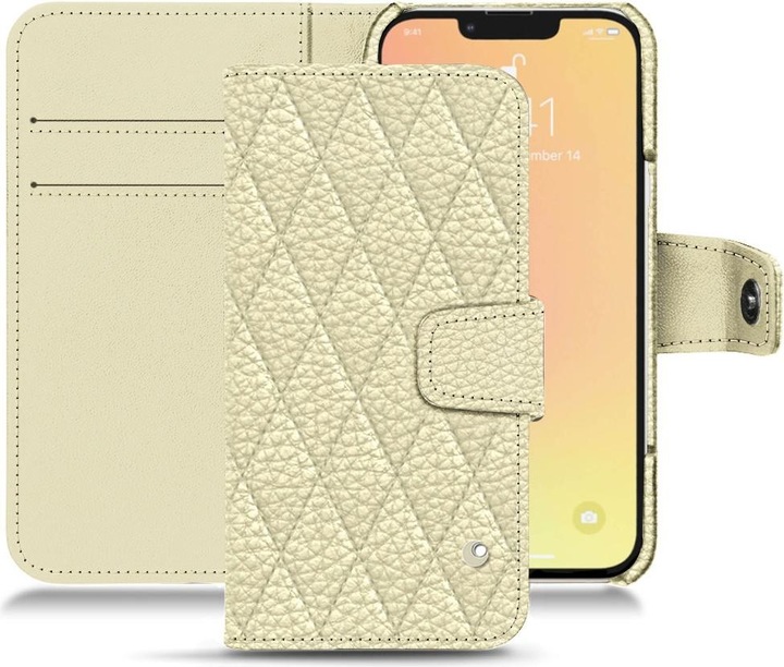 Actual product image Noreve Leather case wallet (Apple iPhone 13 mini)