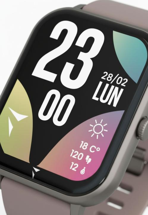 Actual product image Techmade Glow Smartwatch mit passender Pochette