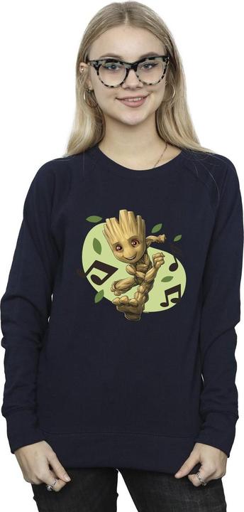 Immagine prodotto Guardians Of The Galaxy Groot Musical Notes Felpa Donna (L)